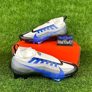 NEW Nike Vapor Edge Pro 360 TB Football Cleats “White Black Game Royal”
